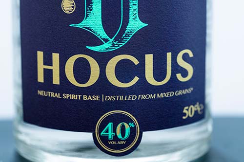 Hocus 40% ABV Alcohol