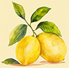 lemon garnish